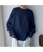 【ドゥ アルシーヴ/Doux archives】のエンボスポンチプルオーバー 人気、トレンドファッション・服の通販 founy(ファニー) ファッション Fashion レディースファッション WOMEN トップス・カットソー Tops/Tshirt プルオーバー Pullover おすすめ Recommend カットソー Cut And Sew シンプル Simple 人気 Popularity thumbnail NAVY|ID: prp329100004356896 ipo3291000000030447474