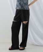 【ビームス ウイメン/BEAMS】のRay BEAMS / フロント カットアウト パンツ BLACK|ID: prp329100004356934 ipo3291000000030447707