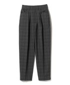 【ビームス ウイメン/BEAMS】のFARAH / Tow Tuck Wide Tapered Pants CHARCOAL_PLAIDS|ID: prp329100004356938 ipo3291000000030447727