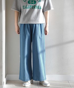 【サニーレーベル/Sonny Label / URBAN RESEARCH】のデニムベイカーイージーパンツ 人気、トレンドファッション・服の通販 founy(ファニー) ファッション Fashion レディースファッション WOMEN パンツ Pants 2025年 2025 2025春夏・S/S Ss,Spring/Summer,2025 おすすめ Recommend シンプル Simple デニム Denim ポケット Pocket ロング Long 夏 Summer S/S・春夏 Ss・Spring/Summer |ID:prp329100004356955