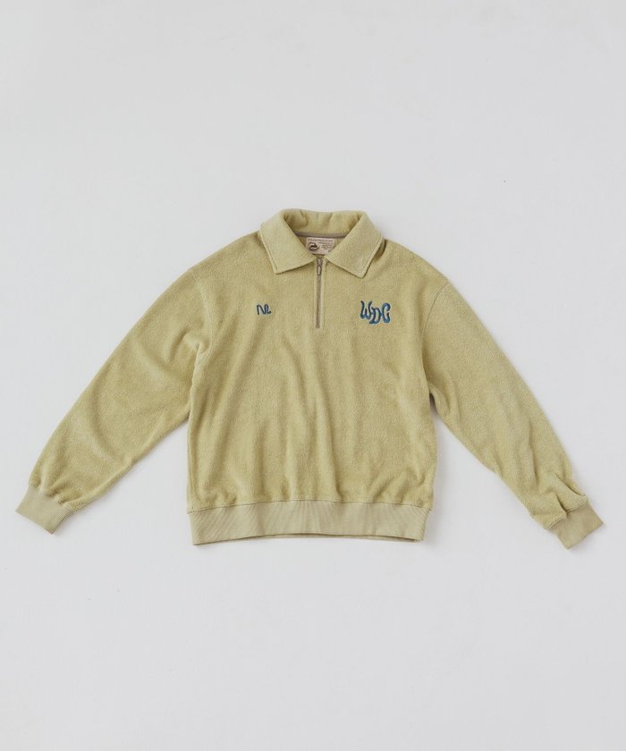 【アダム エ ロペ/ADAM ET ROPE'】の【WDC x M】HALFZIP PILE SWEAT SHIRTS インテリア・キッズ・メンズ・レディースファッション・服の通販 founy(ファニー) https://founy.com/ ファッション Fashion レディースファッション WOMEN トップス・カットソー Tops/Tshirt シャツ/ブラウス Shirts/Blouses パーカ Sweats ロング / Tシャツ T-Shirts スウェット Sweat アンダー Under |ID: prp329100004357045 ipo3291000000030506769