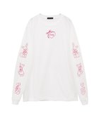 【キャンディストリッパー/Candy Stripper】のHEARTFUL FRIENDS L/S TEE 人気、トレンドファッション・服の通販 founy(ファニー) ファッション Fashion レディースファッション WOMEN ガーリー Girly コンパクト Compact バランス Balance パステル Pastel フロント Front プリント Print ワンポイント One Point thumbnail OFF WHITE|ID: prp329100004357052 ipo3291000000030530022