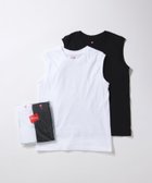 【アダム エ ロペ/ADAM ET ROPE'】の【Hanes for BIOTOP】Sleeveless T-Shirts ブラック(01)|ID: prp329100004357694 ipo3291000000030455400