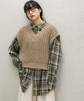 【ケービーエフ/KBF / URBAN RESEARCH】のカットオフルーズチェックシャツ 人気、トレンドファッション・服の通販 founy(ファニー) ファッション Fashion レディースファッション WOMEN トップス・カットソー Tops/Tshirt シャツ/ブラウス Shirts/Blouses 2024年 2024 2024-2025秋冬・A/W Aw/Autumn/Winter/Fw/Fall/2024-2025 冬 Winter おすすめ Recommend ショート Short チェック Check 秋 Autumn/Fall A/W・秋冬 Aw・Autumn/Winter・Fw・Fall-Winter 羽織 Haori |ID:prp329100004357741