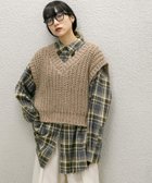 【ケービーエフ/KBF / URBAN RESEARCH】のカットオフルーズチェックシャツ 人気、トレンドファッション・服の通販 founy(ファニー) ファッション Fashion レディースファッション WOMEN トップス・カットソー Tops/Tshirt シャツ/ブラウス Shirts/Blouses 2024年 2024 2024-2025秋冬・A/W Aw/Autumn/Winter/Fw/Fall/2024-2025 冬 Winter おすすめ Recommend ショート Short チェック Check 秋 Autumn/Fall A/W・秋冬 Aw・Autumn/Winter・Fw・Fall-Winter 羽織 Haori thumbnail CCL×BROWN|ID: prp329100004357741 ipo3291000000030456174