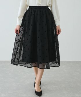 【ジャイロ/JAYRO】のリバーシブルドットスカート 人気、トレンドファッション・服の通販 founy(ファニー) ファッション Fashion レディースファッション WOMEN スカート Skirt シンプル Simple フレア Flare プリーツ Pleats ポケット Pocket リバーシブル Reversible エレガント 上品 Elegant |ID:prp329100004357925