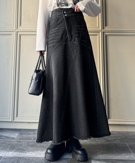 【ジュノア/JUNOAH】のアシメデザインデニムマーメイドスカート 人気、トレンドファッション・服の通販 founy(ファニー) ファッション Fashion レディースファッション WOMEN スカート Skirt |ID:prp329100004357956