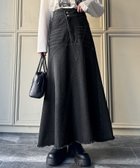 【ジュノア/JUNOAH】のアシメデザインデニムマーメイドスカート 人気、トレンドファッション・服の通販 founy(ファニー) ファッション Fashion レディースファッション WOMEN スカート Skirt thumbnail ブラック|ID: prp329100004357956 ipo3291000000030459044