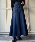 【ジュノア/JUNOAH】のアシメデザインデニムマーメイドスカート 人気、トレンドファッション・服の通販 founy(ファニー) ファッション Fashion レディースファッション WOMEN スカート Skirt thumbnail ダークブルー|ID: prp329100004357956 ipo3291000000030459046