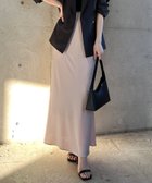 【アニュアンス/anuans】のサテンナロースカート 人気、トレンドファッション・服の通販 founy(ファニー) ファッション Fashion レディースファッション WOMEN スカート Skirt シンプル Simple thumbnail PINK|ID: prp329100004357980 ipo3291000000030881541