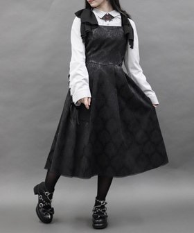 【アクシーズファム/axes femme】のシフォンリボンキャミワンピース 人気、トレンドファッション・服の通販 founy(ファニー) ファッション Fashion レディースファッション WOMEN ワンピース Dress キャミワンピース No Sleeve Dresses おすすめ Recommend クラシカル Classical コルセット Corset シフォン Chiffon ジャカード Jacquard リボン Ribbon エレガント 上品 Elegant |ID:prp329100004358001