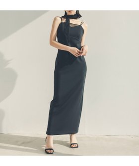 【アニュアンス/anuans】のシアーレイヤーキャミワンピース 人気、トレンドファッション・服の通販 founy(ファニー) ファッション Fashion レディースファッション WOMEN ワンピース Dress キャミワンピース No Sleeve Dresses インナー Inner キャミワンピース Cami Dress シアー Sheer ラップ Wrap |ID:prp329100004358028