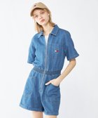 【トミーヒルフィガー/TOMMY HILFIGER】のTJW LT DENIM PLAYSUIT 人気、トレンドファッション・服の通販 founy(ファニー) ファッション Fashion レディースファッション WOMEN アメリカン American クラシック Classic コンビネゾン Combinaison ゴルフ Golf シャーリング Shirring ショート Short スリーブ Sleeve デニム Denim フロント Front ボトム Bottom ポケット Pocket モダン Modern 人気 Popularity thumbnail ブルー1A5|ID: prp329100004358084 ipo3291000000030460017