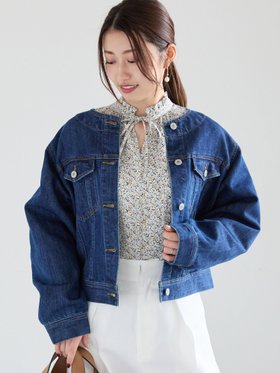 【テチチ/Te chichi】のDenimGジャン 人気、トレンドファッション・服の通販 founy(ファニー) ファッション Fashion レディースファッション WOMEN アウター Coat Outerwear ショート Short シンプル Simple デニム Denim バランス Balance フェミニン Feminine |ID:prp329100004358092