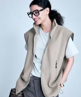 【ブリル/BRILL】のフリースベスト 人気、トレンドファッション・服の通販 founy(ファニー) ファッション Fashion レディースファッション WOMEN アウター Coat Outerwear トップス・カットソー Tops/Tshirt ベスト/ジレ Gilets/Vests ジップ Zip ストリング String ベスト Vest |ID:prp329100004358097