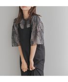 【ミスティ ウーマン/mysty woman】の【堀未央奈さん着用アイテム】フローラル刺繍レースブラウス ブラック09|ID: prp329100004358263 ipo3291000000030462093