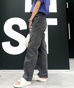 【ラコステ/LACOSTE】のオーガニックコットンガーメントダイ ルーズフィット ストレートデニムパンツ 人気、トレンドファッション・服の通販 founy(ファニー) ファッション Fashion レディースファッション WOMEN パンツ Pants デニムパンツ Denim Pants おすすめ Recommend ストレート Straight デニム Denim ベーシック Basic |ID:prp329100004358725