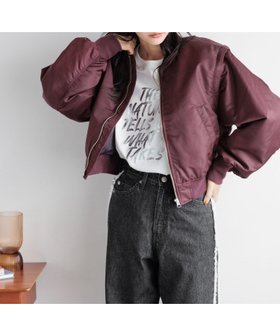 【ローリーズファーム/LOWRYS FARM】 2WAYベストMA1人気、トレンドファッション・服の通販 founy(ファニー) ファッション Fashion レディースファッション WOMEN アウター Coat Outerwear トップス・カットソー Tops/Tshirt ベスト/ジレ Gilets/Vests クロップド Cropped コンパクト Compact バランス Balance バルーン Balloon ベスト Vest |ID:prp329100004359047