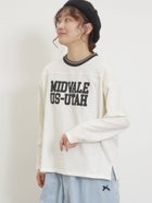 【サマンサモスモス/Samansa Mos2】のワッペンロゴスウェット 人気、トレンドファッション・服の通販 founy(ファニー) ファッション Fashion レディースファッション WOMEN トップス・カットソー Tops/Tshirt パーカ Sweats スウェット Sweat おすすめ Recommend ガーリー Girly スウェット Sweat スポーティ Sporty 切替 Switching thumbnail オフホワイト|ID: prp329100004359199 ipo3291000000030470303