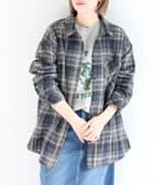 【セポ/cepo】のオーバーサイズチェックシャツ 人気、トレンドファッション・服の通販 founy(ファニー) ファッション Fashion レディースファッション WOMEN トップス・カットソー Tops/Tshirt シャツ/ブラウス Shirts/Blouses アクリル Acrylic インナー Inner ウェーブ Wave ストレート Straight タートルネック Turtleneck チェック Check デニム Denim トレンド Trend パターン Pattern フェミニン Feminine フロント Front ミックス Mix メンズ Mens ルーズ Loose ロング Long thumbnail グレー系その他|ID: prp329100004359298 ipo3291000000030471001