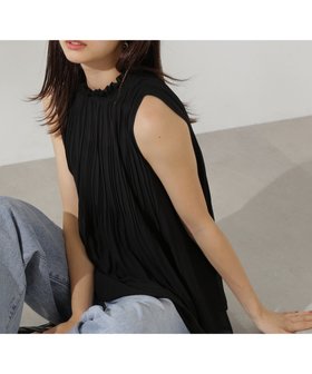 【プロポーション ボディドレッシング/PROPORTION BODY DRESSING】 プリーツブラウス人気、トレンドファッション・服の通販 founy(ファニー) ファッション Fashion レディースファッション WOMEN トップス・カットソー Tops/Tshirt シャツ/ブラウス Shirts/Blouses シアー Sheer デニム Denim フェミニン Feminine プリーツ Pleats |ID:prp329100004359357