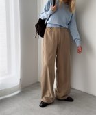 【キャナルジーン/CANAL JEAN】のSUPERTHANKS ワイドトラウザーズ 人気、トレンドファッション・服の通販 founy(ファニー) ファッション Fashion レディースファッション WOMEN おすすめ Recommend セットアップ Set Up ドローコード Draw Cord ベーシック Basic ポケット Pocket ループ Loop ワイド Wide thumbnail ベージュ|ID: prp329100004359451 ipo3291000000030528894