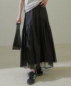 【サロン アダム エ ロペ/SALON adam et rope'】の【WEB限定】コットンオーガンジーギャザースカート 2 人気、トレンドファッション・服の通販 founy(ファニー) ファッション Fashion レディースファッション WOMEN スカート Skirt オーガンジー Organdy ギャザー Gather ベーシック Basic リラックス Relax thumbnail ブラック(01)|ID: prp329100004359572 ipo3291000000030473376