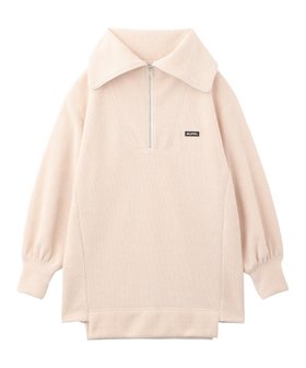 【ミルクフェド/MILKFED.】のHALF ZIP KNIT DRESS MILKFED. 人気、トレンドファッション・服の通販 founy(ファニー) ファッション Fashion レディースファッション WOMEN トップス・カットソー Tops/Tshirt ニット Knit Tops ワンピース Dress ドレス Party Dresses インナー Inner ジップ Zip パステル Pastel |ID:prp329100004359639