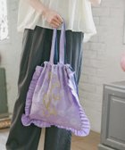 【ニコアンド/niko and】のオリジナルプリント刺繍トートバッグ 人気、トレンドファッション・服の通販 founy(ファニー) ファッション Fashion レディースファッション WOMEN バッグ Bag おすすめ Recommend トレンド Trend フリル Frills プリント Print ポケット Pocket thumbnail パープル90|ID: prp329100004360297 ipo3291000000030477366