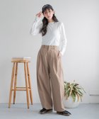 【ローリーズファーム/LOWRYS FARM】のコクーンタックボリュームパンツ 人気、トレンドファッション・服の通販 founy(ファニー) ファッション Fashion レディースファッション WOMEN パンツ Pants おすすめ Recommend ショート Short ジャケット Jacket ワイド Wide 夏 Summer 春 Spring thumbnail ブラウン55|ID: prp329100004360723 ipo3291000000030481521