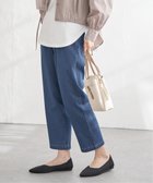 【イッカ/ikka】のGOKU楽パンツ テーパード 人気、トレンドファッション・服の通販 founy(ファニー) ファッション Fashion レディースファッション WOMEN パンツ Pants おすすめ Recommend カットソー Cut And Sew シンプル Simple ジャケット Jacket スニーカー Sneakers ツイル Twill テーパード Tapered フィット Fit thumbnail ブルー|ID: prp329100004361044 ipo3291000000030528050