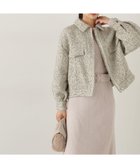 【プロポーション ボディドレッシング/PROPORTION BODY DRESSING】のMIXツイードブルゾン 24AW 人気、トレンドファッション・服の通販 founy(ファニー) ファッション Fashion レディースファッション WOMEN アウター Coat Outerwear ブルゾン Blouson/Jackets 2024年 2024 2024-2025秋冬・A/W Aw/Autumn/Winter/Fw/Fall/2024-2025 ツイード Tweed ブルゾン Blouson エレガント 上品 Elegant thumbnail グレー|ID: prp329100004361517 ipo3291000000030489047