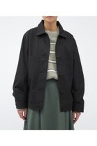 【マーガレットハウエル/MARGARET HOWELL】のDRY COTTON POPLIN 人気、トレンドファッション・服の通販 founy(ファニー) ファッション Fashion レディースファッション WOMEN デニム Denim ブルゾン Blouson 羽織 Haori thumbnail BLACK|ID: prp329100004361625 ipo3291000000030490913