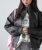 【フリーズマート/FREE'S MART】のスタンド合皮ブルゾン 人気、トレンドファッション・服の通販 founy(ファニー) ファッション Fashion レディースファッション WOMEN アウター Coat Outerwear ブルゾン Blouson/Jackets おすすめ Recommend インナー Inner ギャザー Gather コンパクト Compact ショート Short スタンド Stand バランス Balance ブルゾン Blouson プリーツ Pleats リアル Real ルーズ Loose ヴィンテージ Vintage thumbnail ブラック|ID: prp329100004361745 ipo3291000000030491900