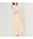 【ドレス/DRESS+】のドレス ワンピース レース 披露宴 結婚式 ベージュ|ID: prp329100004361798 ipo3291000000030492308