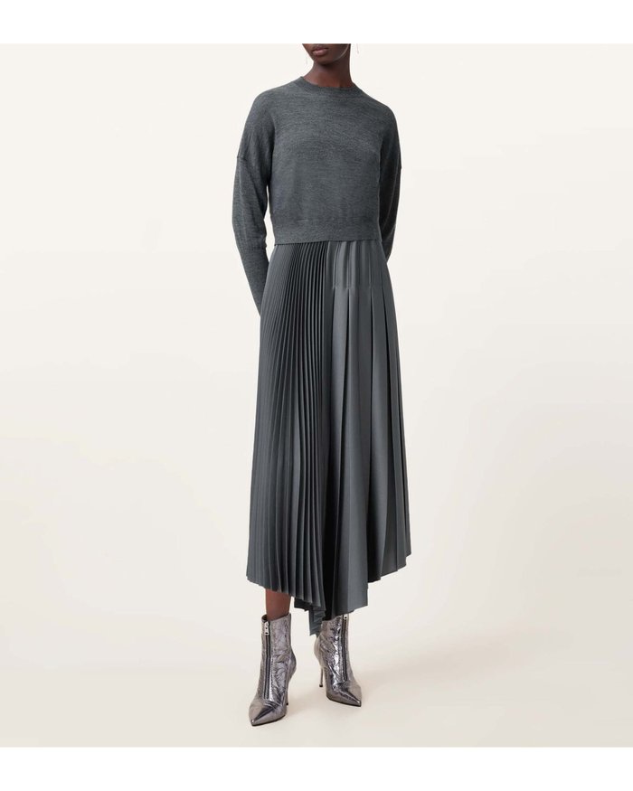 【その他のブランド/Other】のADRIANA DRESS インテリア・キッズ・メンズ・レディースファッション・服の通販 founy(ファニー) https://founy.com/ ファッション Fashion レディースファッション WOMEN ワンピース Dress ドレス Party Dresses ドレス Dress フィット Fit プリーツ Pleats マキシ Maxi ラップ Wrap レギュラー Regular 長袖 Long Sleeve |ID: prp329100004361816 ipo3291000000030492462