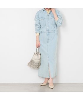 【マイカ ディール/MICA & DEAL】のデニムワンピース 人気、トレンドファッション・服の通販 founy(ファニー) ファッション Fashion レディースファッション WOMEN ワンピース Dress おすすめ Recommend インディゴ Indigo インナー Inner タンク Tank タートル Turtle デニム Denim バランス Balance ルーズ Loose |ID:prp329100004361845