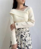 【ナイスクラップ/NICE CLAUP】の【カラー豊富】アシンメトリーニット 人気、トレンドファッション・服の通販 founy(ファニー) ファッション Fashion レディースファッション WOMEN トップス・カットソー Tops/Tshirt ニット Knit Tops アシンメトリー Asymmetry 春 Spring デコルテ Decolletage ミニスカート Mini Skirt おすすめ Recommend thumbnail アイボリー|ID: prp329100004362333 ipo3291000000030541346