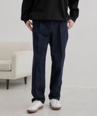 【コーエン メン/COEN / MEN】の【C.DENIMS】デニムタックトラウザーパンツ 人気、トレンドファッション・服の通販 founy(ファニー) ファッション Fashion メンズファッション MEN ボトムス Bottoms/Men おすすめ Recommend センター Center デニム Denim エレガント 上品 Elegant thumbnail NAVY|ID: prp329100004362541 ipo3291000000030500235