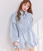 【ナイスクラップ/NICE CLAUP】の【premium order】サイドラインリボンブルゾン 人気、トレンドファッション・服の通販 founy(ファニー) ファッション Fashion レディースファッション WOMEN アウター Coat Outerwear ブルゾン Blouson/Jackets 2025年 2025 2025春夏・S/S Ss,Spring/Summer,2025 おすすめ Recommend スウェット Sweat デニム Denim ブルゾン Blouson ボトム Bottom ミドル Middle リボン Ribbon thumbnail サックスブルー|ID: prp329100004362732 ipo3291000000030503038