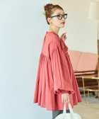【フリークスストア/FREAK'S STORE】のインド ピンタック ギャザー ロングスリーブ ブラウス【限定展開】 25AW レッド|ID: prp329100004362864 ipo3291000000033508047