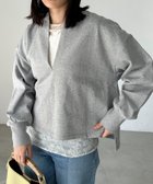 【ドゥ アルシーヴ/Doux archives】のUSコットンスキッパースウェット GRAY|ID: prp329100004362877 ipo3291000000030504768