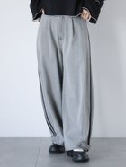 【エヘカソポ/ehka sopo】のサイドラインカーブデニムパンツ 人気、トレンドファッション・服の通販 founy(ファニー) ファッション Fashion レディースファッション WOMEN パンツ Pants デニムパンツ Denim Pants デニム Denim thumbnail グレー|ID: prp329100004363168 ipo3291000000030508084