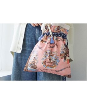 【シップス フォー ウィメン/SHIPS】の【SHIPS別注】【PINK RIBBONチャリティー】BINDU PARIS バッグ 人気、トレンドファッション・服の通販 founy(ファニー) ファッション Fashion レディースファッション WOMEN バッグ Bag グラフィック Graphic タッセル Tassel バンダナ Bandana プリント Print モチーフ Motif リボン Ribbon 人気 Popularity 別注 Special Order |ID:prp329100004363508