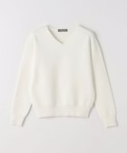 【その他のブランド/Other】のミラノリブ Vネックニット 人気、トレンドファッション・服の通販 founy(ファニー) ファッション Fashion レディースファッション WOMEN トップス・カットソー Tops/Tshirt ニット Knit Tops Vネック V-Neck インナー Inner ジャケット Jacket スラックス Slacks デコルテ Decolletage デニム Denim フィット Fit ボトルネック Bottleneck ボーダー Border ミラノリブ Milan Ribs ビジネス 仕事 通勤 Business thumbnail OFF WHITE|ID: prp329100004363645 ipo3291000000030862149