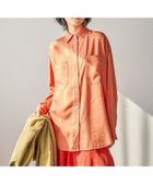 【ベイフロー/BAYFLOW】の簡単ブラウジング仕様 2WAYスタンダードシャツ 人気、トレンドファッション・服の通販 founy(ファニー) ファッション Fashion レディースファッション WOMEN トップス・カットソー Tops/Tshirt シャツ/ブラウス Shirts/Blouses おすすめ Recommend インナー Inner スタンダード Standard フロント Front ブラウジング Browsing プリント Print ベーシック Basic ポケット Pocket 春 Spring 羽織 Haori thumbnail オレンジ40|ID: prp329100004363746 ipo3291000000031998597
