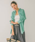 【ベイフロー/BAYFLOW】の簡単ブラウジング仕様 2WAYスタンダードシャツ 人気、トレンドファッション・服の通販 founy(ファニー) ファッション Fashion レディースファッション WOMEN トップス・カットソー Tops/Tshirt シャツ/ブラウス Shirts/Blouses おすすめ Recommend インナー Inner スタンダード Standard フロント Front ブラウジング Browsing プリント Print ベーシック Basic ポケット Pocket 春 Spring 羽織 Haori thumbnail ライトグリーン72|ID: prp329100004363746 ipo3291000000031998600