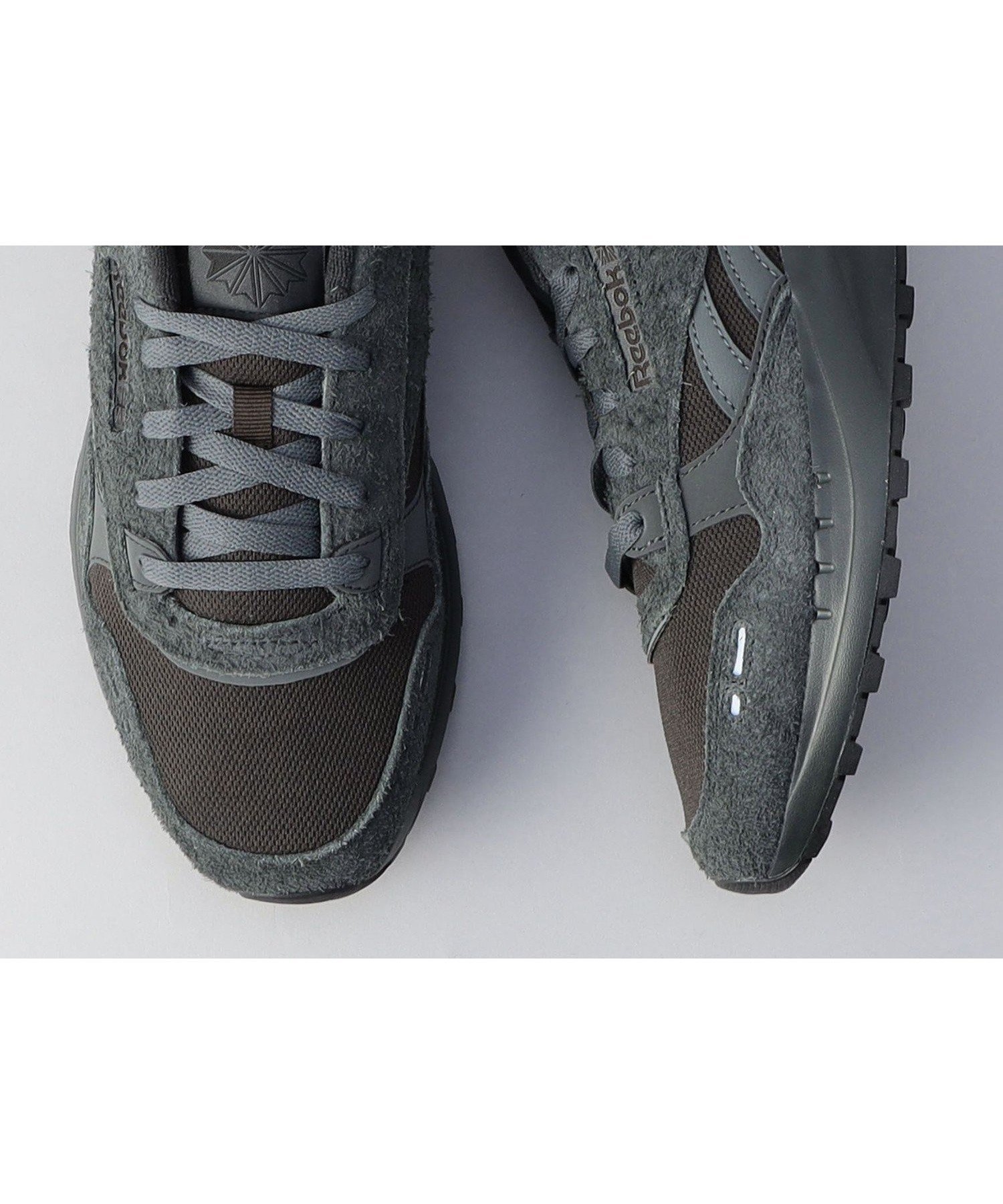 【コーエン メン/COEN / MEN】のReebok CL LEATHER 2400(EC限定サイズ) インテリア・キッズ・メンズ・レディースファッション・服の通販 founy(ファニー) 　ファッション　Fashion　メンズファッション　MEN　アウトドア　Outdoor　シューズ　Shoes　スエード　Suede　ミックス　Mix　メッシュ　Mesh　ランニング　Running　DK.BROWN|ID: prp329100004363931 ipo3291000000030517049