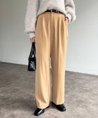 【シェトワ/Chez toi】の2タックスラックスパンツ 人気、トレンドファッション・服の通販 founy(ファニー) ファッション Fashion レディースファッション WOMEN パンツ Pants スラックス Slacks センター Center トレンド Trend パーカー Hoodie 無地 Plain Color ビジネス 仕事 通勤 Business thumbnail ベージュ|ID: prp329100004364025 ipo3291000000030517858