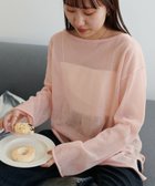 【ディスコート/Discoat】のWEB限定2WAYワンショルシアープルオーバー 人気、トレンドファッション・服の通販 founy(ファニー) ファッション Fashion レディースファッション WOMEN トップス・カットソー Tops/Tshirt プルオーバー Pullover おすすめ Recommend インナー Inner シアー Sheer ベーシック Basic ワンショル One Shoulder 春 Spring thumbnail ベビーピンク|ID: prp329100004364458 ipo3291000000030521895